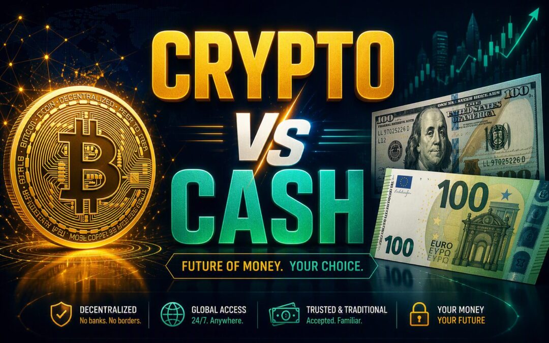 How is Cryptocurrency Different From USD or Euro?